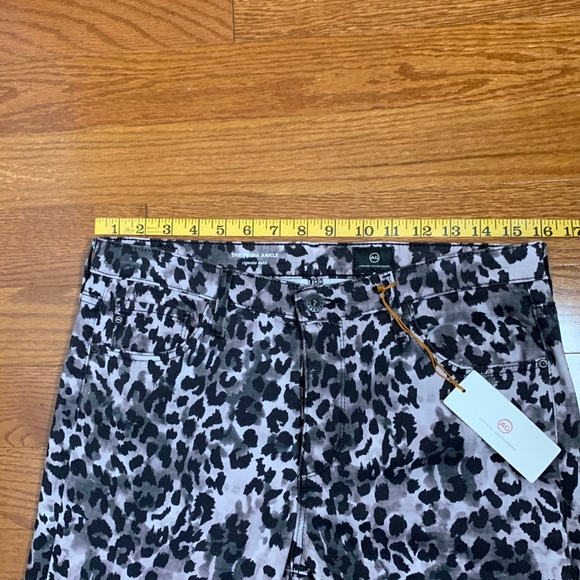 NWT AG Adriano Goldschmied 30 Cigarette Leopard - Picture 7 of 10